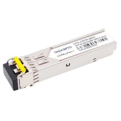 kanalisieren Video-CWDM SFP Transceiver-Modul 1270~1610nm 3G SDI HD 20KM LC DOM MSA Pin-Heraus