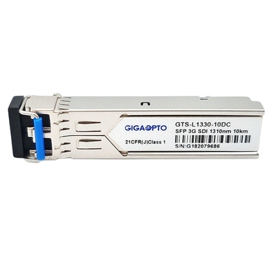 Transceiver-Module SFPs 1310nm 10km SMF Video 3G SDI SMPTE betreiben LC DOM MSAs Pinout