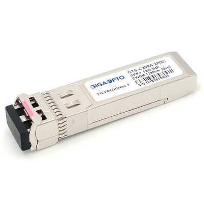 Videoglasduplex-LC Einmodenfaser MSA 12G SDI CWDM Digital transceiver-1270~1450nm 20KM