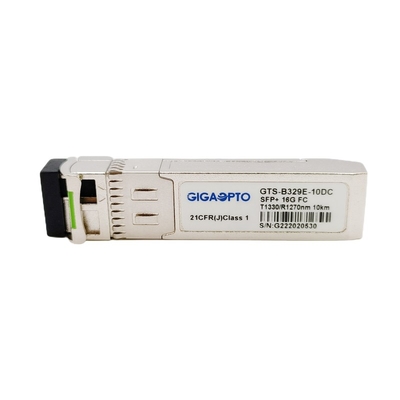 Soems 16G SFP+ BiDi optisches Transceiver-Modul der Faser-Kanalbaugruppe-TX1330 RX1270nm 10km LC