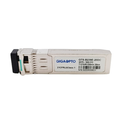 16G SFP+ BiDi optisches Transceiver-Modul der Faser-Kanalbaugruppe-TX1270 RX1330nm 20km LC