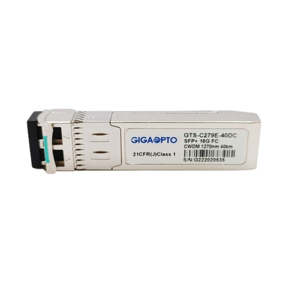 Faser-Kanal-Transceiver-Modul SMF 16G SFP+ CWDM 1270nm-1610nm 40km