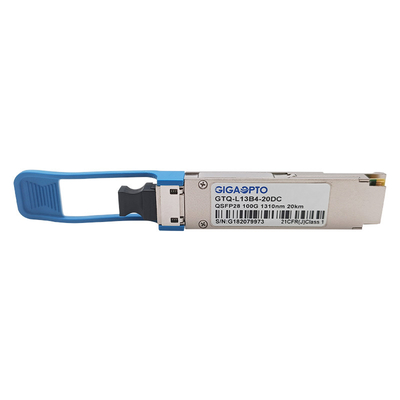 optisches Transceiver-Modul 100G eLR4 20km 4WDM QSFP28 mit Doppel-CDR