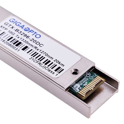 Optisches Transceiver-Modul LC DOM 10Gbps BIDI XFP ELR 1270nm/1330nm 20km