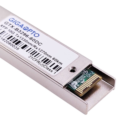 10Gbps XFP Ethernet-Faser-Transceiver-Modul 1330nm Verdrahtungshandbuchs ER60/1270nm 60km DOM