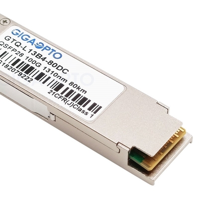 optischer Transceiver Verdrahtungshandbuchs QSFP28 100GBASE-ZR4 LAN-1310nm für Cisco QSFP-100G-ZR4-S