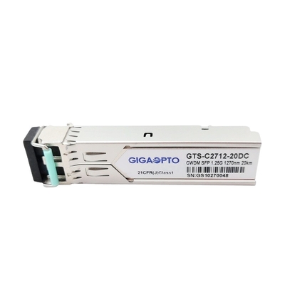 1270-1610nm 1000BASE-CWDM SFP Transceiver SMF 20km für Cisco CWDM-SFP-xxxx-20