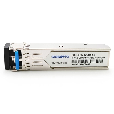 100GHz C17-C61 1000BASE-DWDM SFP 40km SMF für Cisco DWDM-SFP-xxxx-40