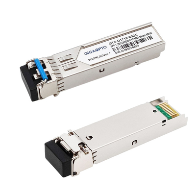 kompatibler 1G DWDM SFP ZX Transceiver 80km 100GHz Cisco DWDM-SFP