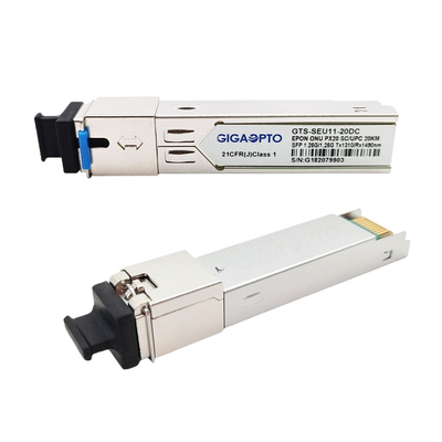 1000BASE-PX20 Transceiver 20km Sc-Modul EPON ONU SFP für FTTX