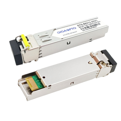 1000BASE-BX Cisco SFP Transceiver TX1550nm/RX1310nm 20km SMF GLC-BX-20D