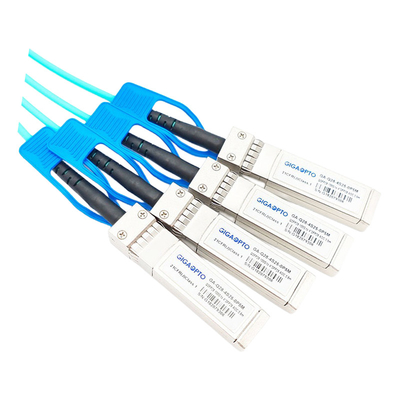 100G QSFP28 zu aktivem Lichtleiterkabel AOC 4x25G SFP28 für Cisco QSFP-4SFP25G-AOC