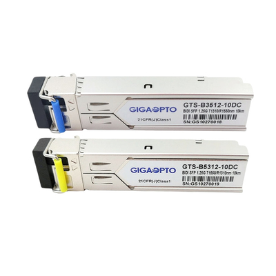 1000BASE Modul Verdrahtungshandbuchs BIDI T1310nm R1550nm Transceiver-10km für HP SFP-1G-BXD-10