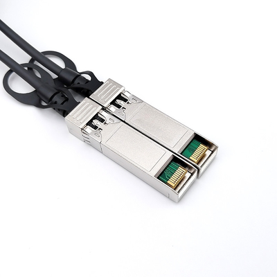 10Gbps 30AWG Direktanschlusskabel Schwarz Farbe für Hochgeschwindigkeitsdatenübertragung