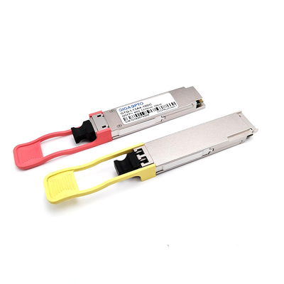 QSFP+ optischer Transceiver mit MTP/MPO-Anschluss 3.3V Betriebsspannung PIN-Empfänger