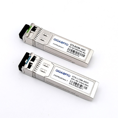 10G optischer SFP-Transceiver-Modul für 300m/10km/40km/80km Entfernung